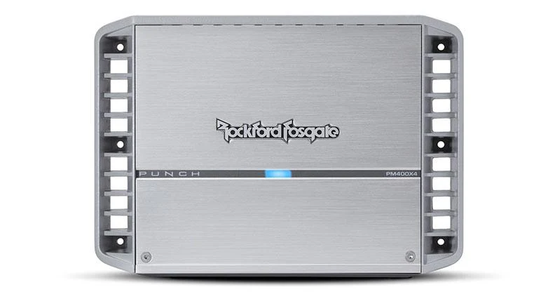 Rockford Fosgate PM400X4 – Amplificateur 4 Canaux 400W RMS Série Punch