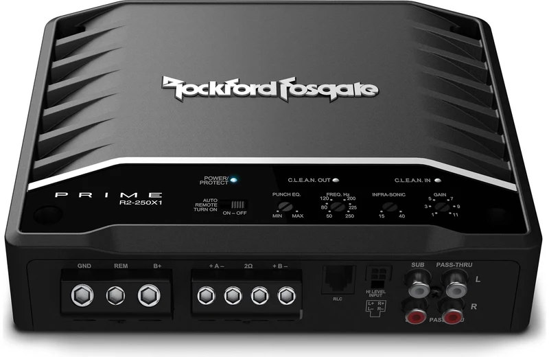 Rockford Fosgate R2-250X1 – Amplificateur Mono 250W RMS Série R2
