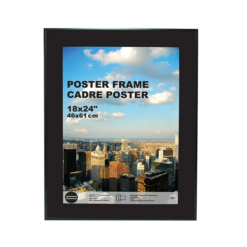 Nexxt – Cadre en aluminium Uptown pour affiche, 18 x 24 po