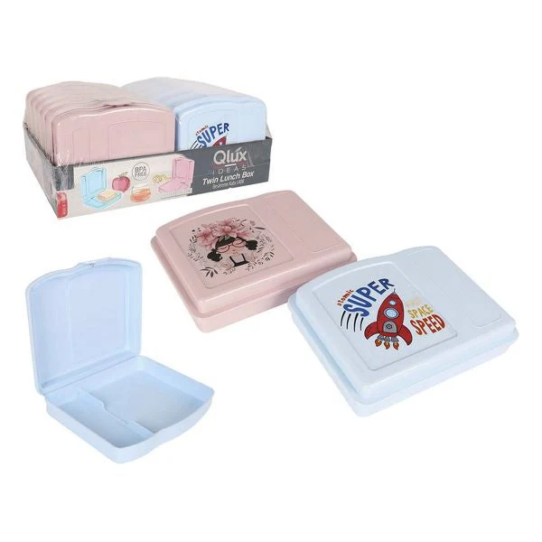 Sandwich Maker Qlux Plastic (18,5 x 15,5 x 4,3 cm)