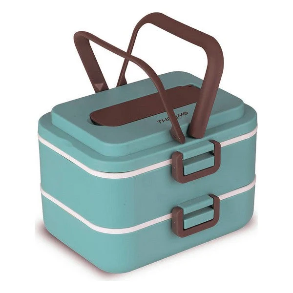 Set of lunch boxes ThermoSport Stackable Thermal (2 uds) (1,5 L)