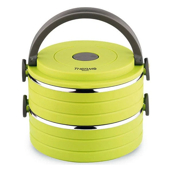 Set of lunch boxes ThermoSport Stackable Thermal (2 uds) (1,2 L)
