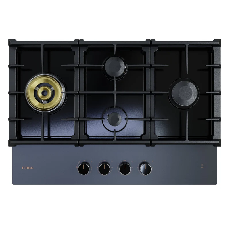 Fotile Tri-Ring Series Gas Cooktop - 30" - Moonshadow Grey