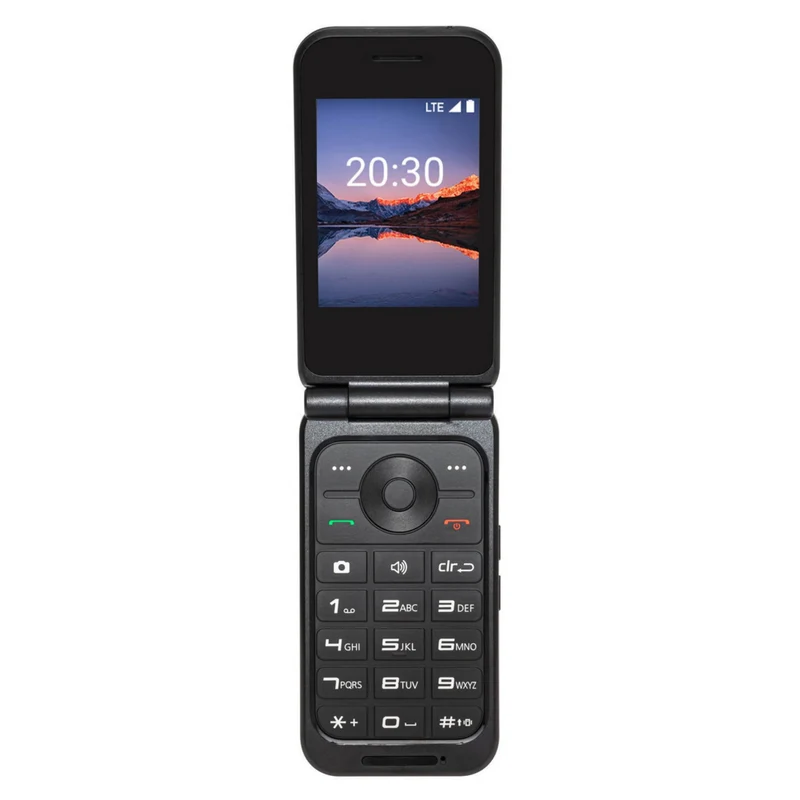 ZTE Nubia Cymbal 2 LTE 4G Flip Phone - 1 GB + 8 GB - Black - Unlocked