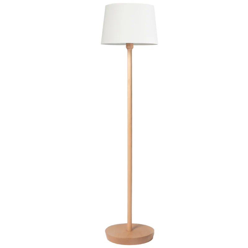 Decent Living Beech Wood Floor Lamp