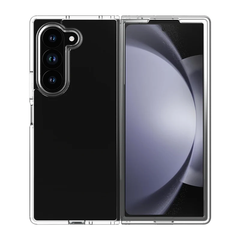 AXS - ULTRA CLEAR étui testé contre les chutes pour Samsung Galaxy Z Fold 6 - Transparent