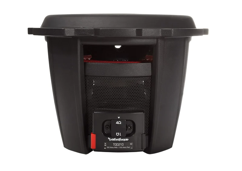 Rockford Fosgate T0D210 – Subwoofer 10" 550W RMS / 1100W Max Dual 2Ω Série T0