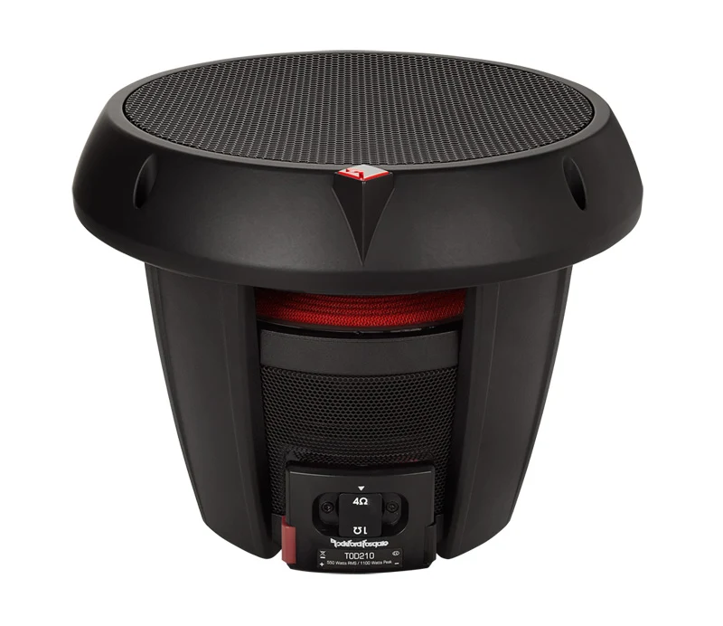 Rockford Fosgate T0D210 – Subwoofer 10" 550W RMS / 1100W Max Dual 2Ω Série T0