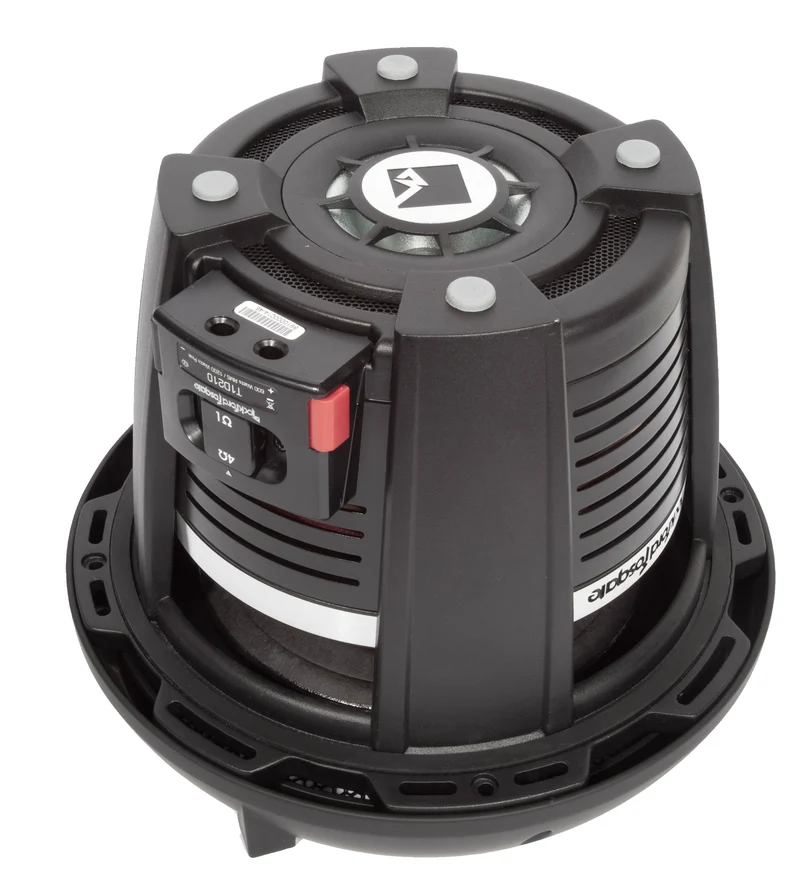 Rockford Fosgate T1D210 – Subwoofer 10" 600 W RMS / 1200 W Max Dual 2Ω Série T1D