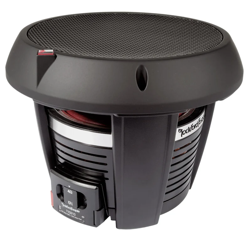 Rockford Fosgate T1D410 – Subwoofer 10" 1000W RMS / 2000W Max Dual 4Ω Série T1D