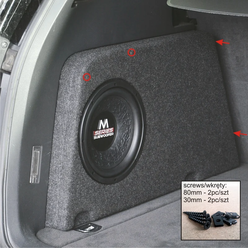 Caisson sur mesure pour 5 VW Touareg 1 v2