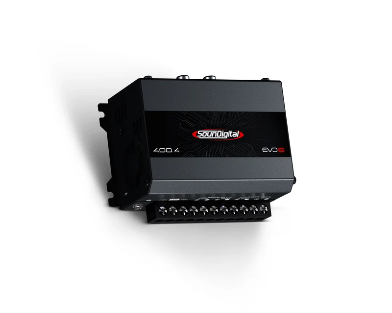 SounDigital 400.4 EVO 6 – Amplificateur 4 Canaux 400W 4 Ohm Car Audio