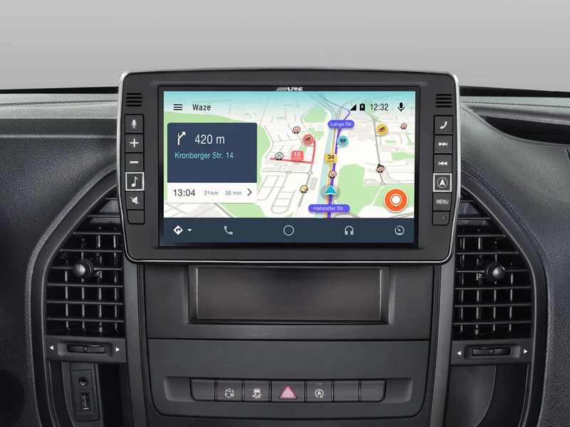Alpine X903D-V447 – Système de Navigation 9″ HD pour Mercedes Vito (447) avec CarPlay & Android Auto
