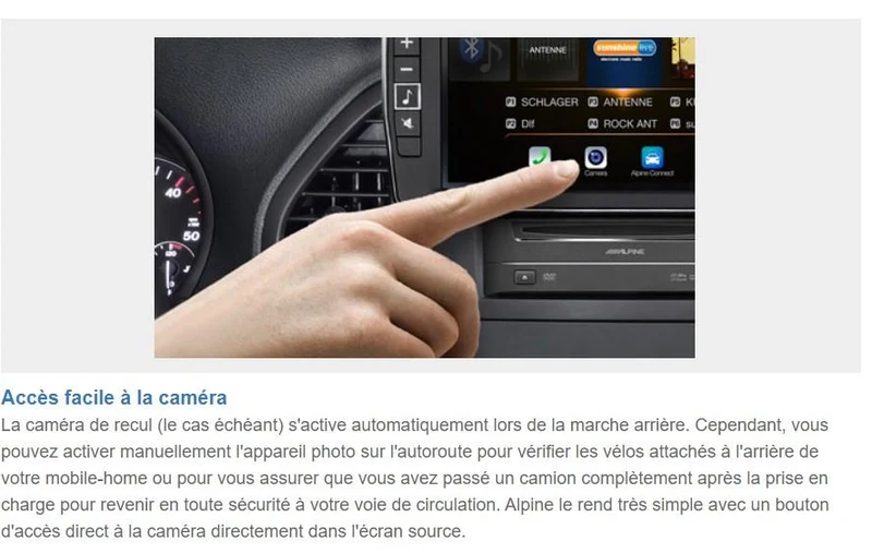 Alpine X903D-V447 – Système de Navigation 9″ HD pour Mercedes Vito (447) avec CarPlay & Android Auto