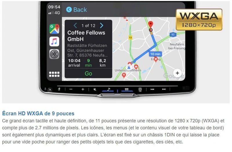 Alpine iLX-F905S907 – Autoradio 9″ HD Mercedes Sprinter 907 | CarPlay & Android Auto