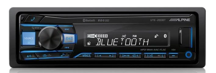 Alpine UTE-200BT – Autoradio 1 DIN Bluetooth & USB