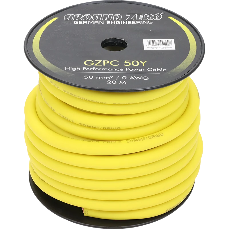 Cable alimentation 50 mm² Ground Zero