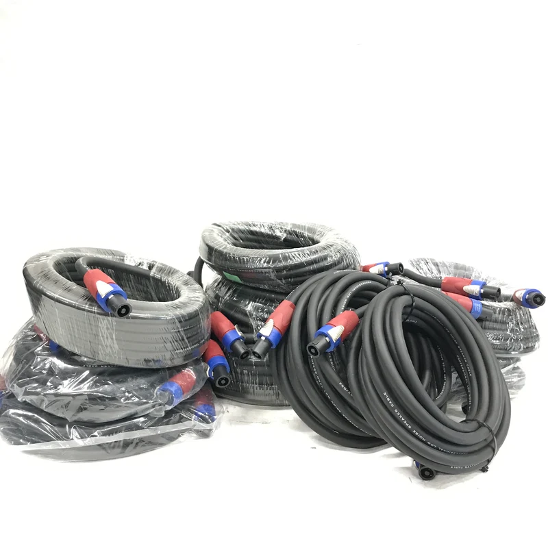 Neutrik 10ft. SpeakON NL4FX to NL4FX - Professional Low Noise Speaker Cable - NEW