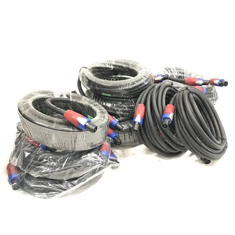 Neutrik 10ft. SpeakON NL4FX to NL4FX - Professional Low Noise Speaker Cable - NEW