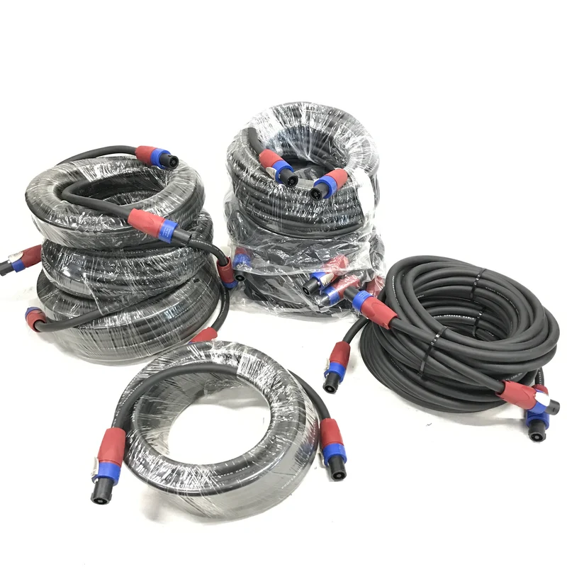 Neutrik 10ft. SpeakON NL4FX to NL4FX - Professional Low Noise Speaker Cable - NEW