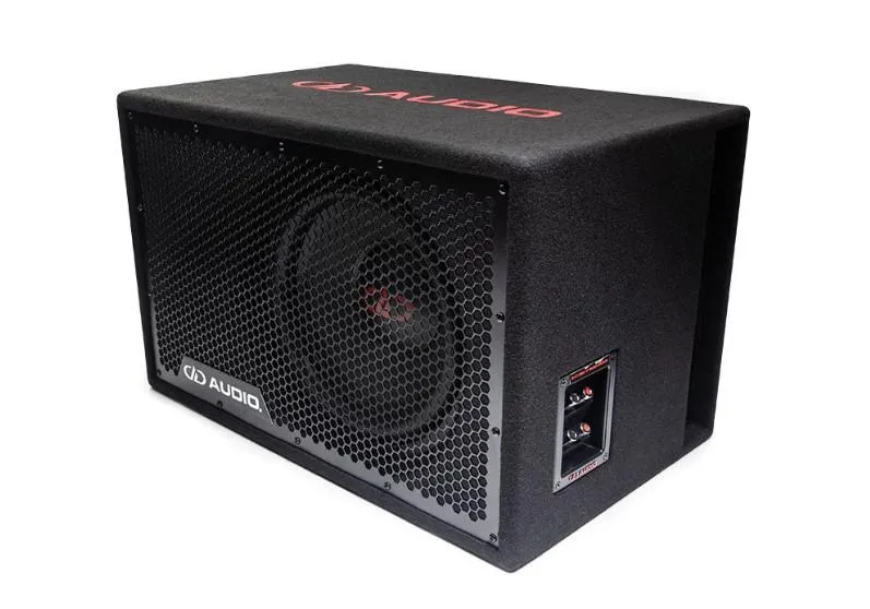 DD Audio LE-212.1 - Caisson de basses double 30 cm (12") avec grille métallique