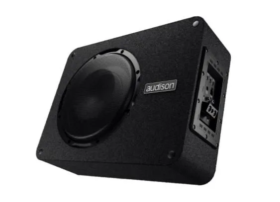 Audison Prima APBX 10 AS2 - Caisson de Basses Actif 10" 400W RMS he-li