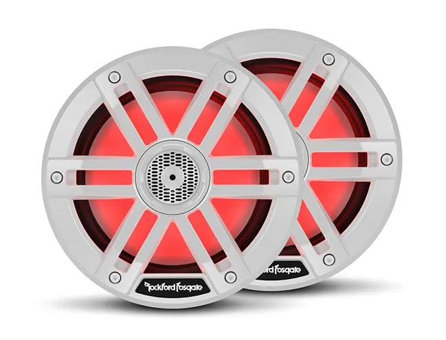 Rockford Fosgate M1‑65 – Haut-parleurs 16.5 cm 2 voies 150 W RMS Blanc