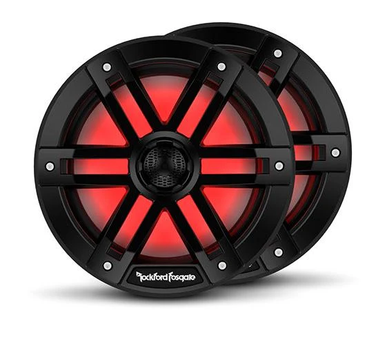 Rockford Fosgate M1‑8B – Haut-parleurs 20 cm 2 voies 200 W RMS Noir