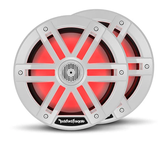 Rockford Fosgate M1‑8 – Haut-parleurs 20 cm 2 voies 200 W RMS Blanc