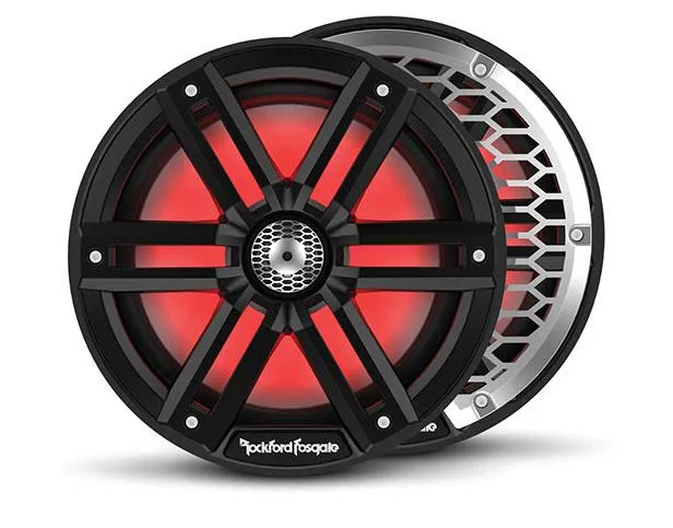 Rockford Fosgate M2‑8B – Haut-parleurs 20 cm 2 voies 200 W RMS Noir