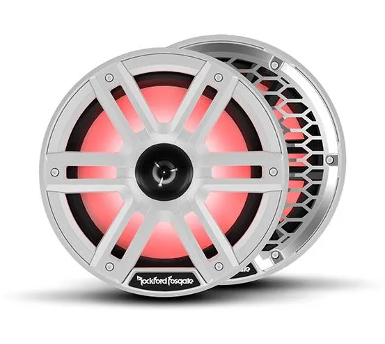 Rockford Fosgate M2‑8H – Haut-parleurs 20 cm 2 voies 200 W RMS Blanc