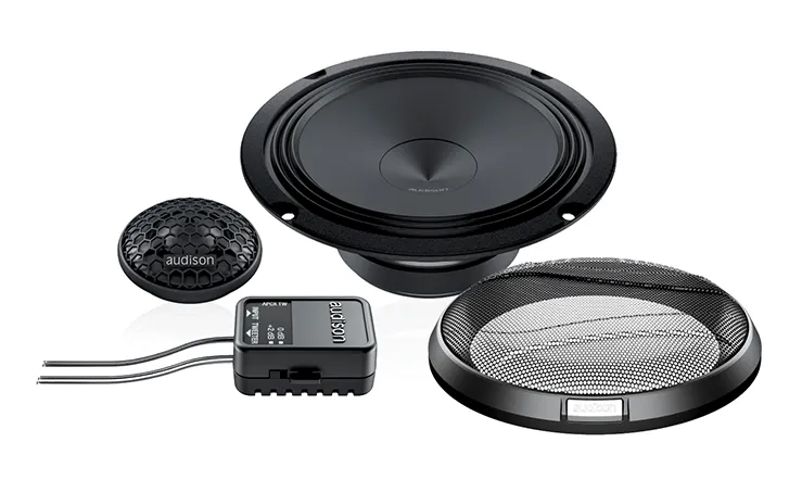Audison Prima APK 165 - Kit 2 Voies Séparé 6,5" 100W RMS 4 Ohms