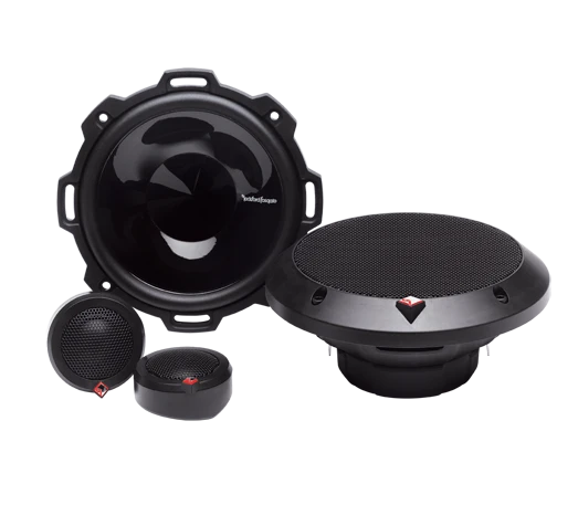 Rockford Fosgate P152‑S – Kit 2 voies séparées 16.5 cm 100 W RMS Noir