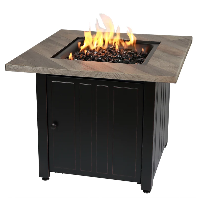 Endless Summer 30" The Harper Square Gas Fire Pit