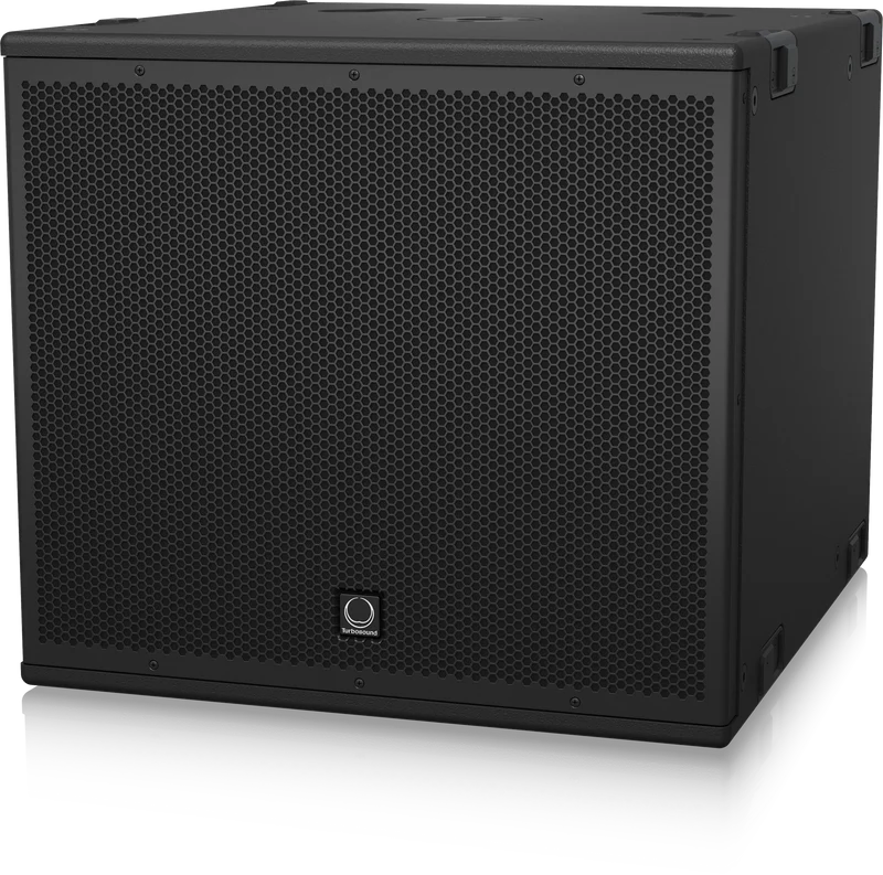 Turbosound NuQ115B-AN 3000 Watt 15" Front Loaded Subwoofer with Klark Teknik DSP Technology and ULTRANET Networking - DEMO