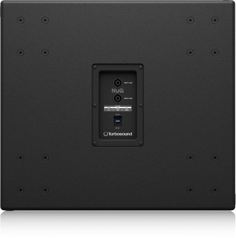 Turbosound NuQ115B 15" Front Loaded Subwoofer for Portable PA and Installation Applications - DEMO