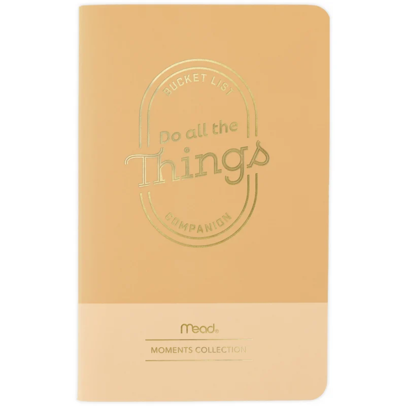Mead Moments Bucket List Journal - 3-1/2" X 5-1/12" - 48 Pages