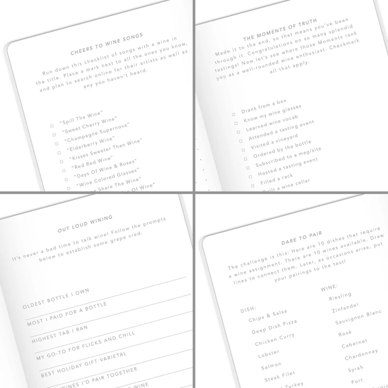 Mead - Moments Carnet de poche Vin - 3 1/2 po X 5 1/2 po - 48 pages
