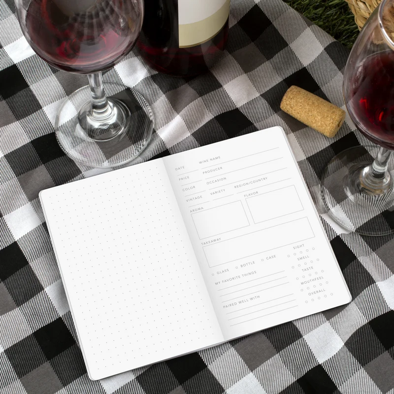 Mead - Moments Carnet de poche Vin - 3 1/2 po X 5 1/2 po - 48 pages