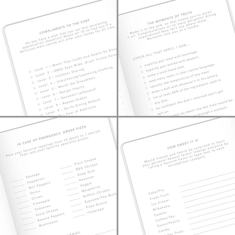 Mead - Moments Carnet de poche Cuisine - 3 1/2 po X 5 1/2 po - 48 pages