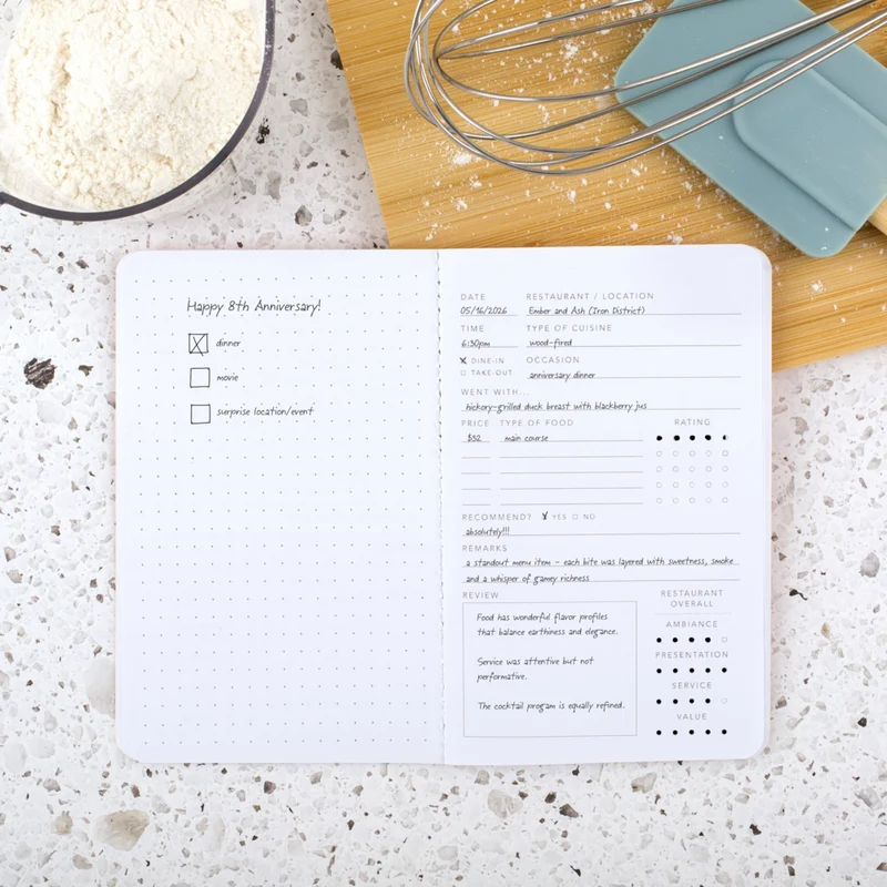 Mead - Moments Carnet de poche Cuisine - 3 1/2 po X 5 1/2 po - 48 pages