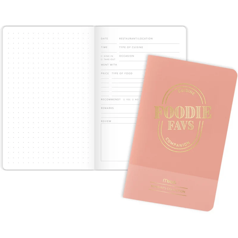 Mead Moments Cuisine Journal - 3-1/2" X 5-1/12" - 48 Pages