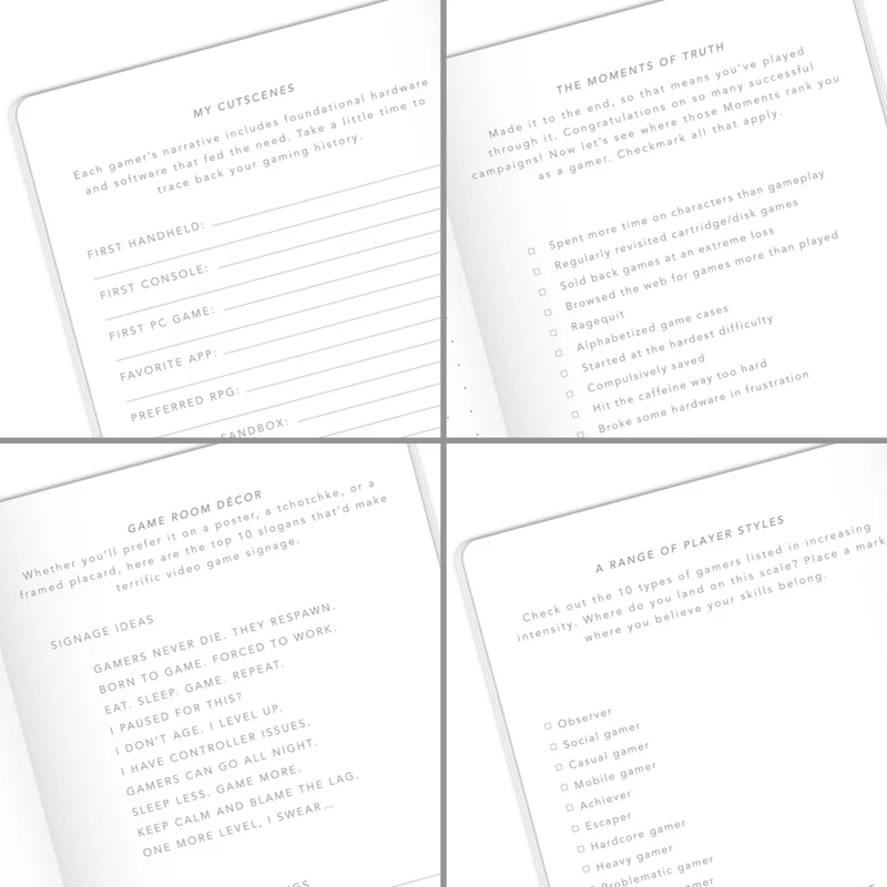 Mead - Moments Carnet de poche Jeux vidéo - 3 1/2 po X 5 1/2 po - 48 pages