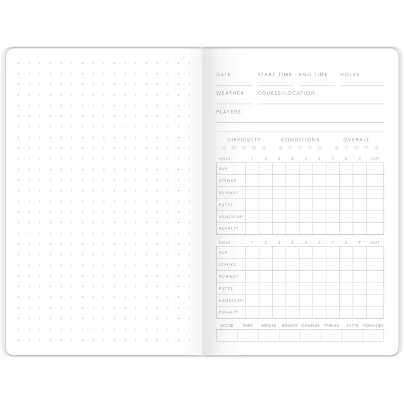 Mead - Moments Carnet de poche Golf - 3 1/2 po X 5 1/2 po - 48 pages