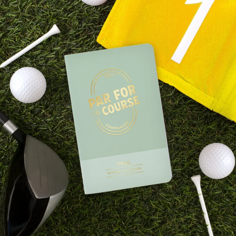 Mead - Moments Carnet de poche Golf - 3 1/2 po X 5 1/2 po - 48 pages