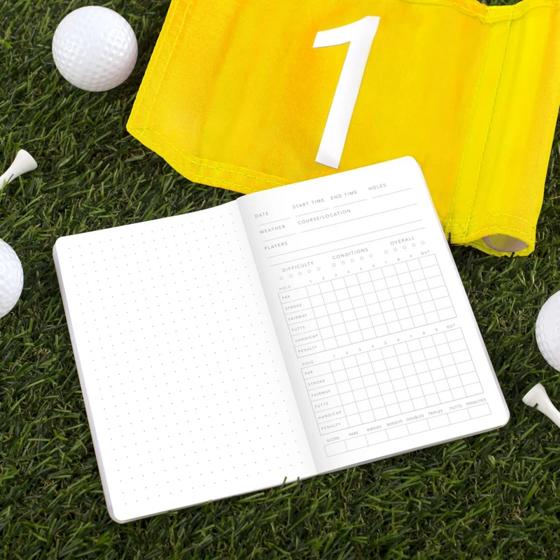 Mead - Moments Carnet de poche Golf - 3 1/2 po X 5 1/2 po - 48 pages