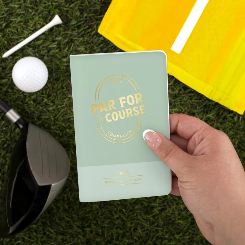 Mead - Moments Carnet de poche Golf - 3 1/2 po X 5 1/2 po - 48 pages