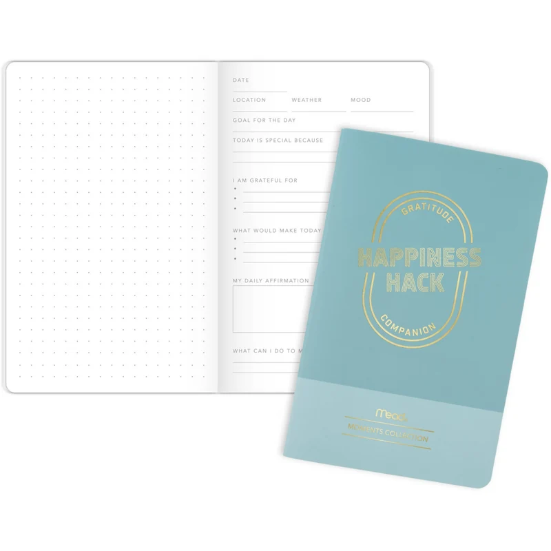 Mead - Moments Carnet de poche Gratitude - 3 1/2 po X 5 1/2 po - 48 pages
