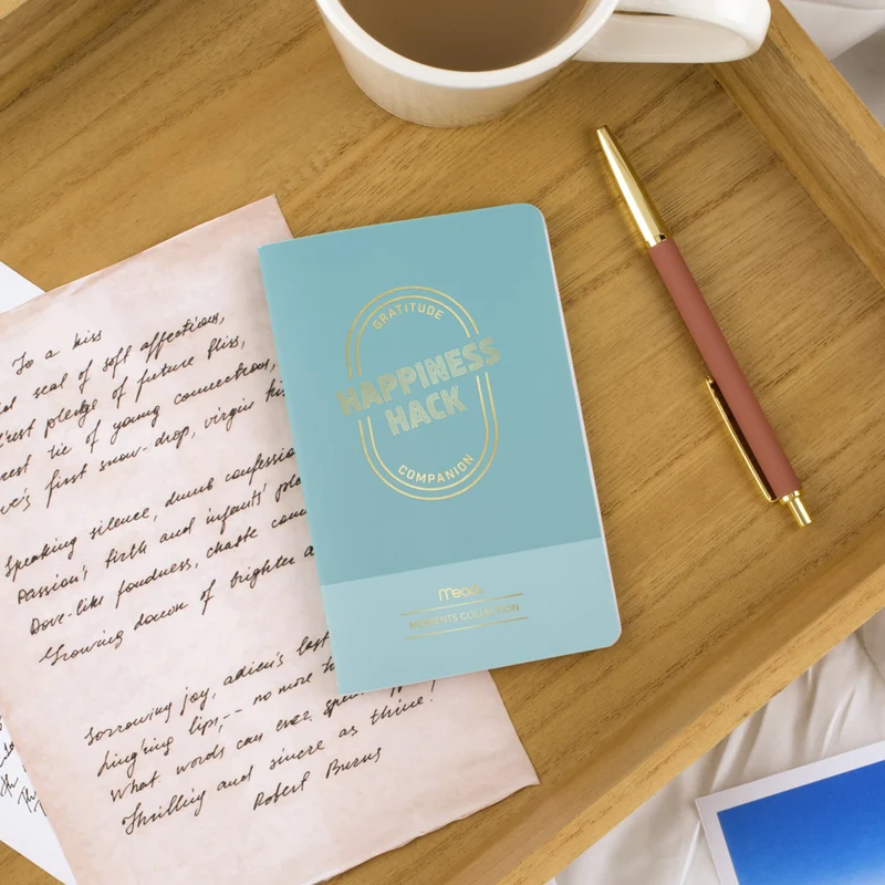 Mead - Moments Carnet de poche Gratitude - 3 1/2 po X 5 1/2 po - 48 pages