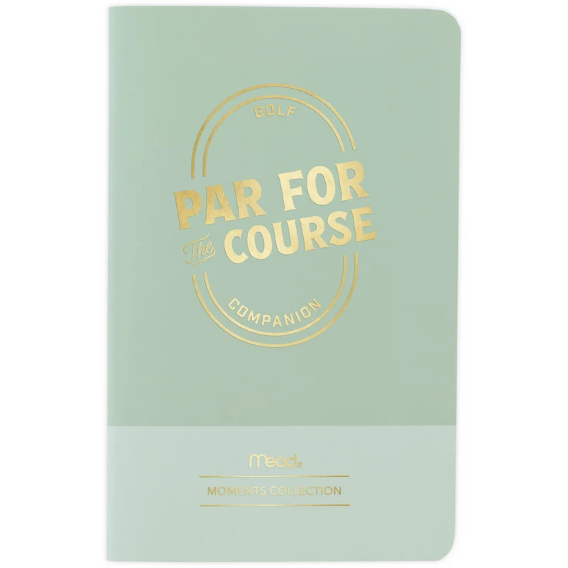 Mead Moments Golf Journal - 3-1/2" X 5-1/12" - 48 Pages
